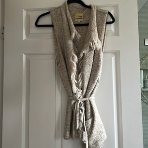 Wilfred Free wool/alpaca blend vest. Size M.
